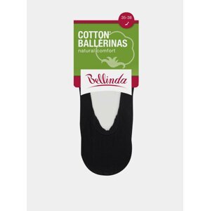 Dámské bavlněné balerínky COTTON BALLERINAS - Dámské bavlněné ponožky vhodné do balerínek - amber