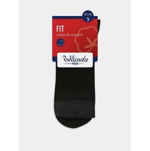 Černé pánské zdravotní ponožky Bellinda FIT (HEALTHY) SOCKS