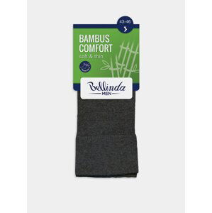 Béžové pánské ponožky Bellinda BAMBUS COMFORT SOCKS