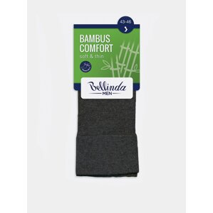 Pánské ponožky BAMBUS COMFORT SOCKS - Bambusové klasické pánské ponožky - světle modrá