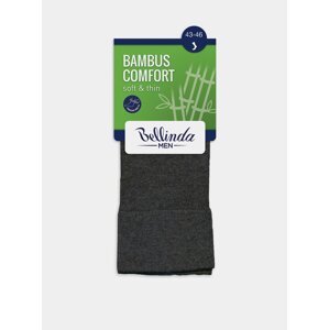 Pánské ponožky BAMBUS COMFORT SOCKS - Bambusové klasické pánské ponožky - oranžová