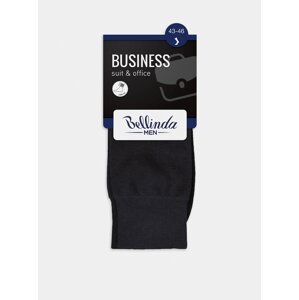 Tmavě šedé pánské ponožky Bellinda BUSINESS SOCKS