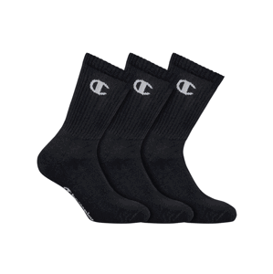 CHAMPION CREW SOCKS LEGACY 3x - Sportovní ponožky 3 páry - černá