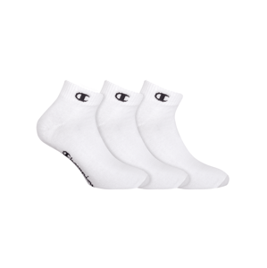 CHAMPION ANKLE SOCKS LEGACY 3x - Sportovní kotníkové ponožky 3 páry - bílá