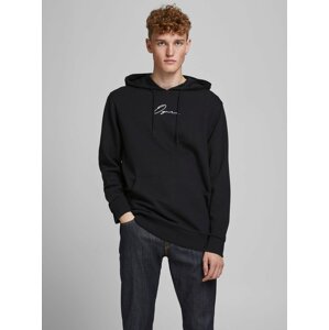 Černá mikina s kapucí Jack & Jones