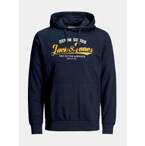 Tmavě modrá mikina s kapucí Jack & Jones