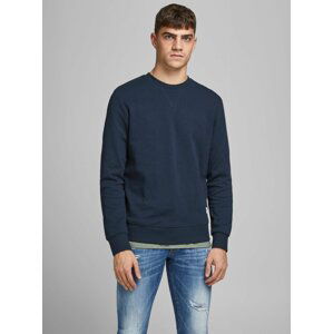 Tmavě modrá basic mikina Jack & Jones