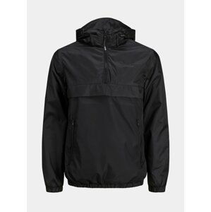 Černý anorak s kapucí Jack & Jones