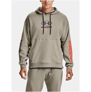 Hnědá mikina Under Armour UA 12/1 Pack Hoodie