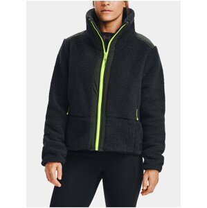 Černá bunda Under Armour UA LEGACY SHERPA SWACKET