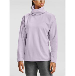 Fialová mikina Under Armour Armour Fleece Funnel Neck