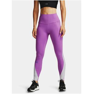 Fialové legíny Under Armour CG Rush Legging