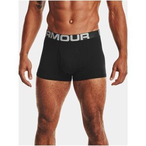 Černé boxerky Under Armour UA Charged Cotton 3in 3 Pack