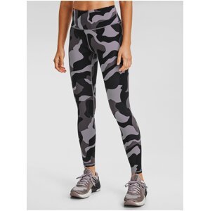 Fialové legíny Under Armour UA Rush Camo Legging