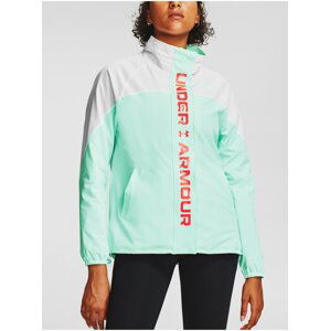 Bílá bunda Under Armour Recover Woven CB Jacket