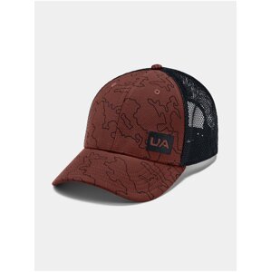 Cihlová kšiltovka Under Armour UA Men's Blitzing Trucker 3.0