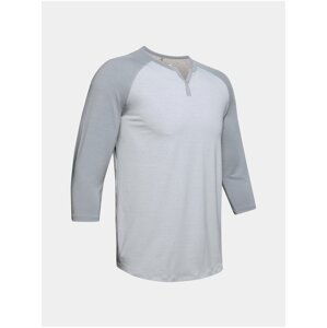 Šedé pyžamo Under Armour UA Recover Sleepwear Henley