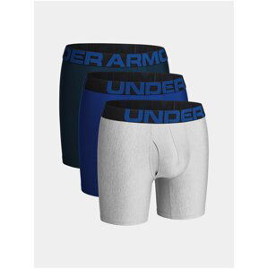 Tmavě modrý boxerky Under Armour UA Tech 6in 3 Pack