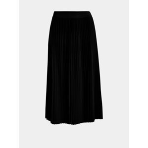 Černá plisovaná midi sukně VILA-Milina