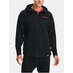 Černá mikina Under Armour UA S5 FLEECE FULL ZIP