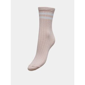Světle růžové ponožky ONLY-Brenda