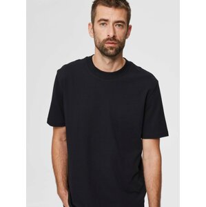 Černé basic tričko Selected Homme