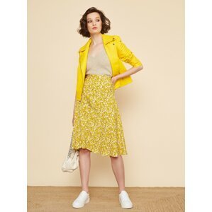 Žlutá květovaná sukně ZOOT.lab Kailyn