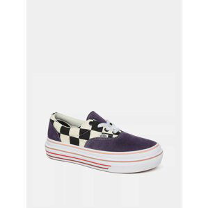 Fialové dámské tenisky na platformě VANS Comfy Cush