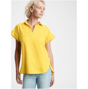 Žluté dámské tričko GAP