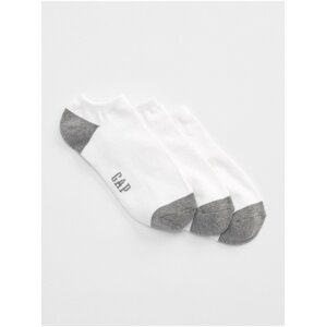 Bílé pánské ponožky GAP 3-Pack