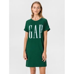 Zelené dámské šaty GAP Logo