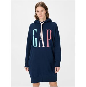 Modré dámské šaty GAP Logo