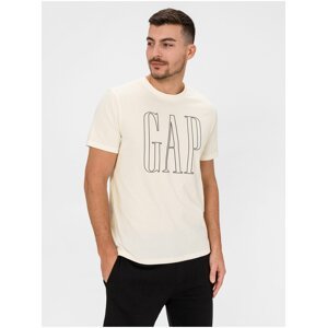 Bílé pánské tričko GAP Logo