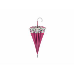 Cachemir Floral dámský holový deštník - Růžová