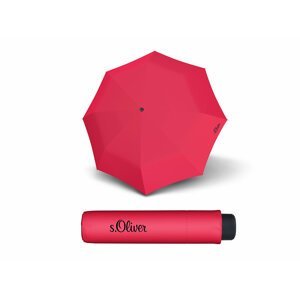s.Oliver Smart Uni Seasonal Paradise Pink skládací mini deštník - Pink
