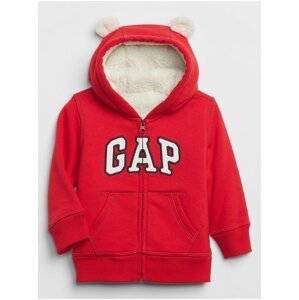 Červená holčičí mikina GAP Logo