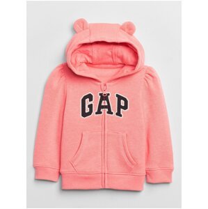 Růžová holčičí mikina GAP Logo