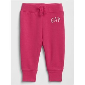 Růžové holčičí tepláky GAP Logo