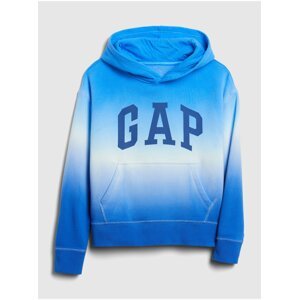 Modrá klučičí mikina GAP Logo Hoodie