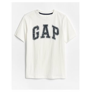 Bílé klučičí tričko GAP Logo
