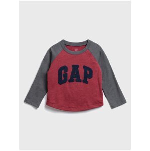 Červené klučičí tričko GAP Logo