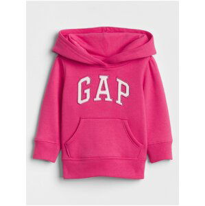 Růžová holčičí mikina GAP logo