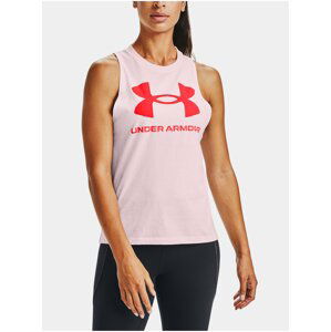 Růžové tílko Under Armour Sportstyle Graphic Tank