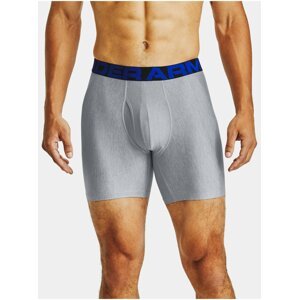 Šedé boxerky Under Armour UA Tech 6in 2 Pack