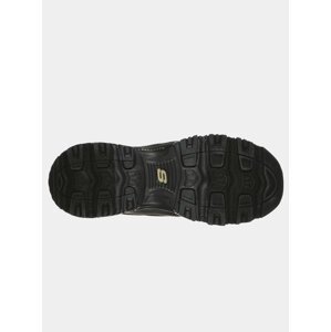 Skechers černé zimní boty Weekender Puffer Black/Gold