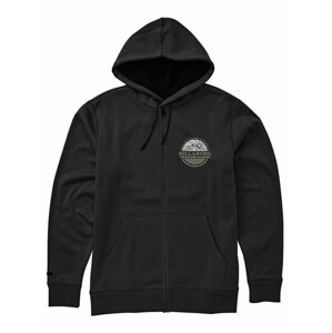 Billabong DAYBREAK black pánská mikiny na zip - černá