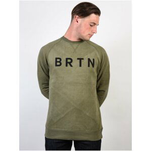 Burton BRTN DUSTY OLIVE mikiny přes hlavu pánská - zelená