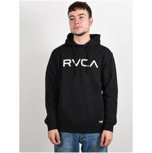 RVCA BIG RVCA black mikiny přes hlavu pánská - černá