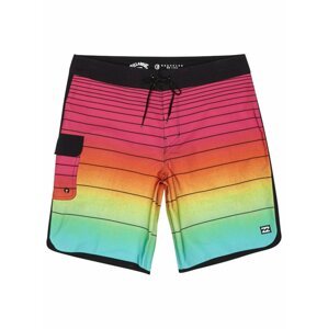 Billabong 73 STRIPE PRO neon pánské kraťasové plavky - barevné