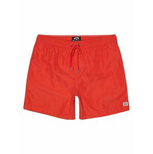 Billabong ALL DAY RED HOT pánské kraťasové plavky - červená